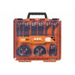 Набір насадок AEG (9 шт.) для багатофункціонального інструменту, аналог 4932352610