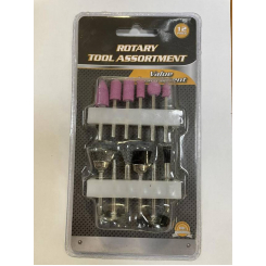 Набор насадок для гравера (шарошки 6шт + корщітки 6 шт) D36500