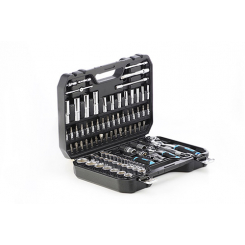 Набір насадок (інструментів) торцевих з тріскачкою CrV 1/4, 1/2 (90т) (110шт) APRO