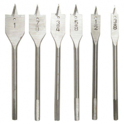 Набір перових свердел по деревині 6 шт INTERTOOL SD-0206