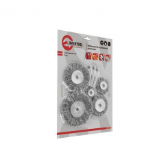 Набір щіток дротяних для дриля 5 од., 1/4" INTERTOOL BT-0500