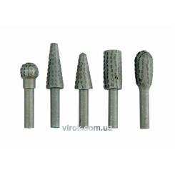 Набір шарошок по дереву та ДСП, 5 шт. 6 мм VOREL