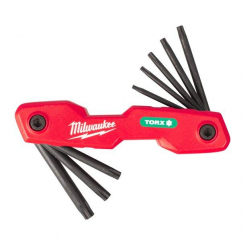 Набір складних шестигранних ключів Torx, 8 шт. Milwaukee 4932480979