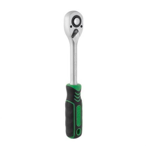 Набір головок 8-32 мм, 1/2", рукоятка з храповим механізмом, 19 од. INTERTOOL ET-6019