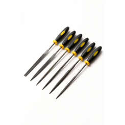 Надфілі MASTERTOOL 140 мм набір 6 шт 06-0010