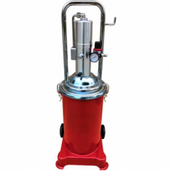 Нагнітач консистентного мастила з пневмоприводом (15л.) GI KRAFT AGL-15