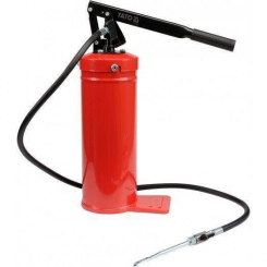 Помпа мастильна місткістю 8 кг із соплом із шлангом l=1,5 м макс. P = 13,8 MPa