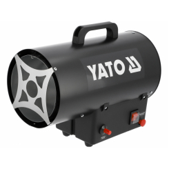 Нагрівач газовий YATO : 15 кВт, 230В,  25 Вт. з вентилятором, прод.  320 м³/год