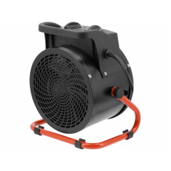 Нагрівач мережевий YATO : 230В, 3кВт,  з PTC і вентилятором. обігрів S≤ 30 м² реж- 30/2000/3000 Вт