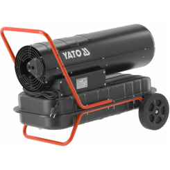 Нагрівач приміщень диз/гас з вентилят YATO ел-мереж- 230В, 230Вт, продук- 30кВт, 750 м³/год; бак-38л