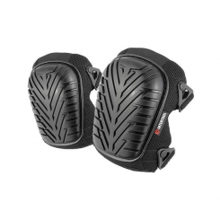 Наколінники захисні, протиковзні накладки з ПВХ, тканина 600D, гелеві подушки, неопренові ремені INTERTOOL SP-0055