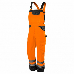 Напівкомбінезон робочий, сигнальний, помаранчевий, розмір XXL