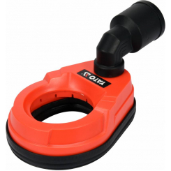 Пиловловлювальна насадка YATO при свердлінні свердлами корончастими Ø≤90 мм, зона дії 26-39 мм