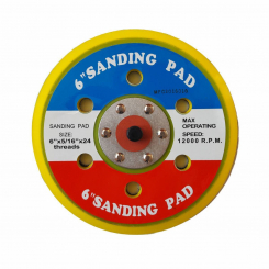 Насадка з отворами для пневматичної шліфувальної машини діаметром 150 мм VGL PAD-662