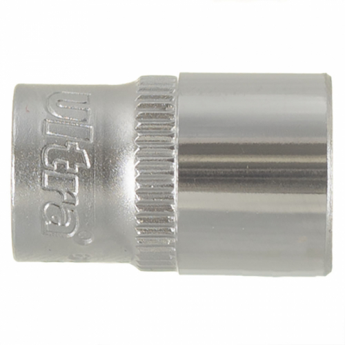 Насадка шестигранна коротка 1/4" 11мм CrV ULTRA (6060112)