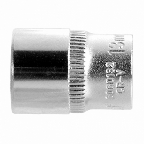 Насадка шестигранна коротка 1/4" 13мм CrV ULTRA (6060132)
