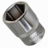 Насадка шестигранна коротка 1/4" 14мм CrV ULTRA (6060142)