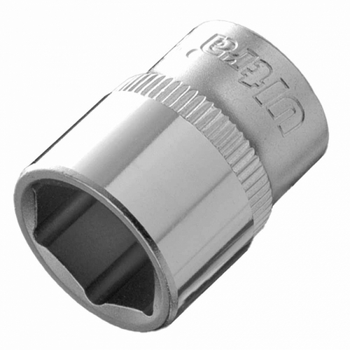Насадка шестигранна коротка 1/4" 14мм CrV ULTRA (6060142)
