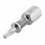 Насадка викруткова YATO; "TORX" T8 х 25мм. шпиндель 6-гран- 1/4", покрита нікелем, 2шт.[10]