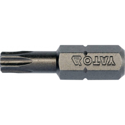Викрутка насадка YATO "Torx" 1/4", T25, l=25 мм уп. 10 шт. [20/100]