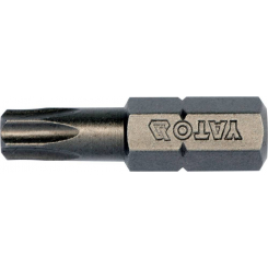 Викрутка насадка YATO "Torx" 1/4", T27, l=25 мм уп. 10 шт. [20/100]