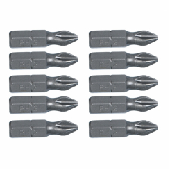 Насадки PH2 x 25 мм, 10 шт.