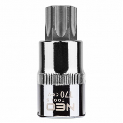 Насадки змінні Torx, 1/2", Т70 x 55 мм