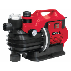 Насос для води мережевий YATO  850Вт, 3600 л/год, Ø= 1", глиб.- 8м, вис.- 38м [1]