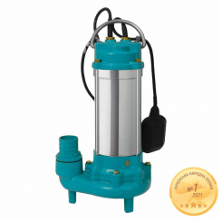 Насос каналізаційний 1.1 кВт Hmax 15.5м Qmax 300л/хв з ножем (нерж) AQUATICA (773433)