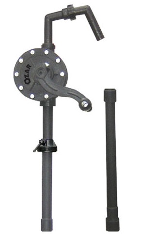 Насос роторний Ozar ARP-7119, бочковий,  поліпропіленовий для оливи, ДП, 50 л-205 л., 2,4 кг