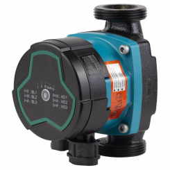 Насос циркуляційний енергозберігаючий 5-39Вт Hmax 6м Qmax 53л/хв Ø1½" 130мм + гайки Ø1" AQUATICA GPA25-6/130 III (774052)