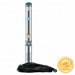 Насос відцентровий 0.55 кВт H 65(49)м Q 45(30)л/хв Ø80мм 35м кабелю mid DONGYIN (778402)