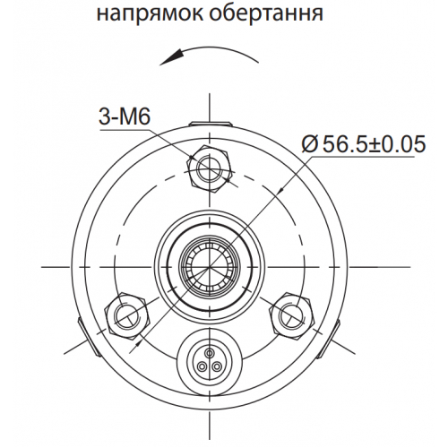 Насос відцентровий 0.75 кВт H 91(68)м Q 45(30)л/хв Ø80мм 40м кабелю mid AQUATICA (778403)