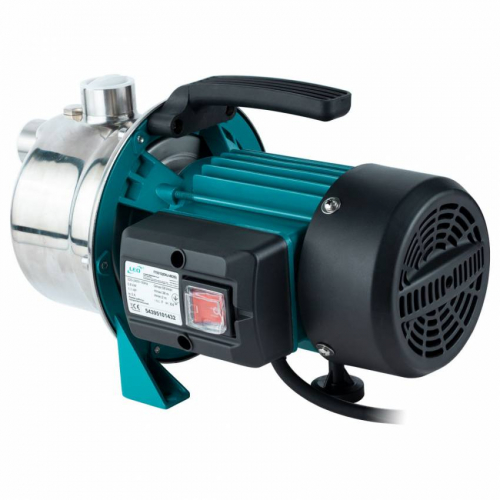 Насос відцентровий самовсмоктуючий 0.6кВт Hmax 35м Qmax 50л/хв нерж LEO (775311)