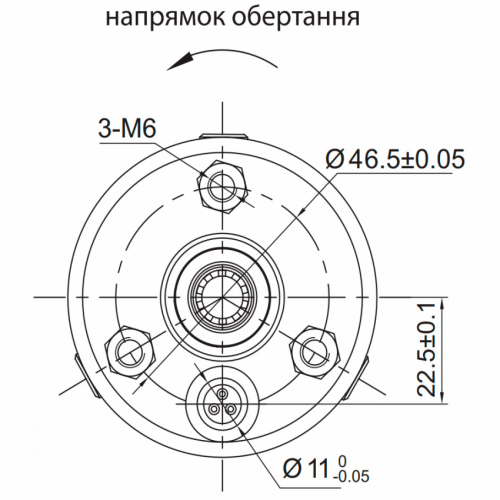 Насос відцентровий свердловинний 0.18 кВт H 30(23)м Q 45(30)л/хв Ø80мм 20м кабелю AQUATICA (DONGYIN) (777400)