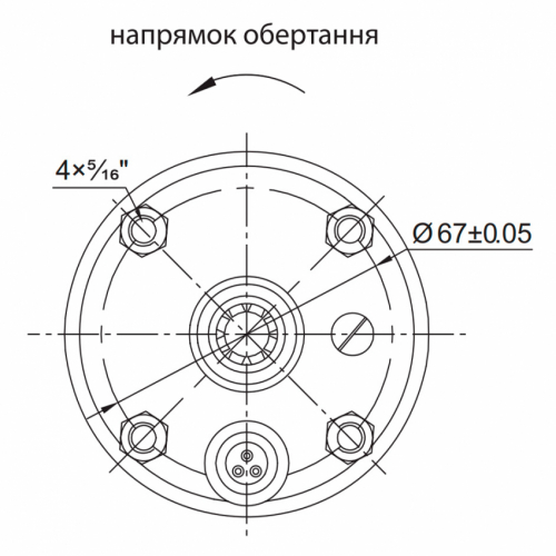Насос відцентровий свердловинний 0.25 кВт H 33(27)м Q 80(50)л/хв Ø94мм AQUATICA (DONGYIN) (777111)