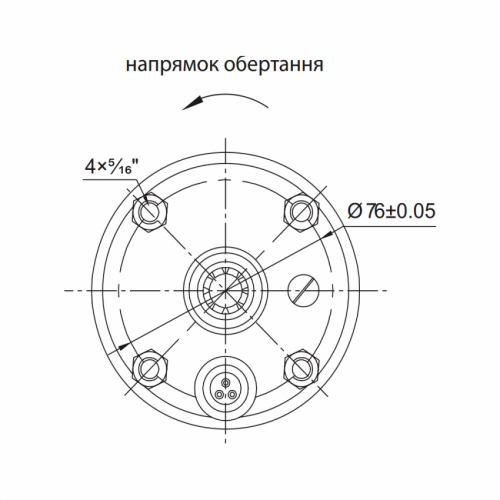 Насос відцентровий свердловинний 380В 4.0 кВт H 136(95)м Q 240(165)л/хв Ø102мм AQUATICA (DONGYIN) (7771663)