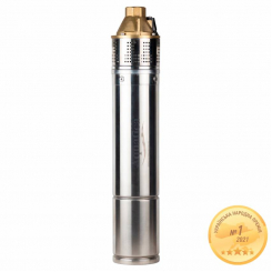 Насос вихровий 0.75кВт H 58(34)м Q 45(20)л/хв Ø96мм 10м кабелю (4SKm100M) Aquatica (778311)