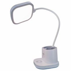 Настільна лампа з акумулятором Quantum VERONA QM-TL1061 LED 3.5W 450lm 4100К USB 5V 3000mAh з Power Bank