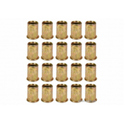 Нитогайка сталева YATO; М4 l=11 мм, 20 шт.