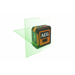 Нівелір лазерний CLG220-K AEG, зелений, t°-20 60°C, вирів.3-5хв, дальність 20м, точ.0,4мм/м, клас2