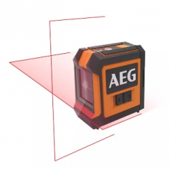 Нівелір лазерний CLR215-B AEG, черв'як, t°-20 60°C, вирів.3-5хв, дальність 15м, точ.0,3мм/м, клас2