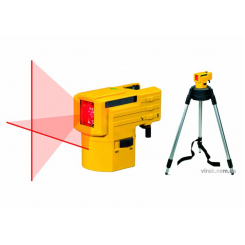 Нівелір лазерний STABILA LAX 50 X Y ліній на штативі з телескопічними ніжками; l=10 м