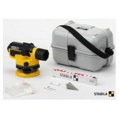 Нівелір оптичний STABILA OLS 26: (26x, <2 мм/км, кейс) IP 54. міцний корпус із захисним кожухом.