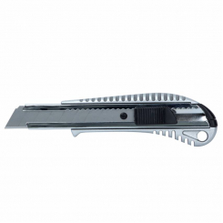 Ніж будівельний (металевий корпус) 18мм автоматичний замок Sigma (8211021)