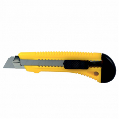 Ніж будівельний (пластиковий корпус) 18мм автоматичний замок Sigma (8213021)