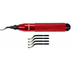 Ніж для знімання фаски і задирок універсальний YATO, l= 135 мм, алюміній/ сталь, 5 запасних лез