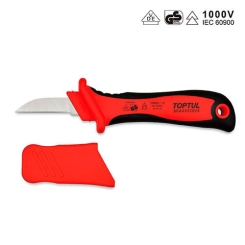 Ніж кабельний 1000V VDE із прямим лезом TOPTUL SFAA5020V4