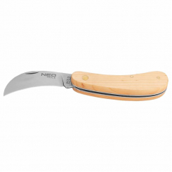 Ніж монтерський серповидний, дерев'яна рукоятка