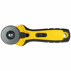 Ніж закрійника довжиною 175 мм із круглим лезом діаметром 45 мм.